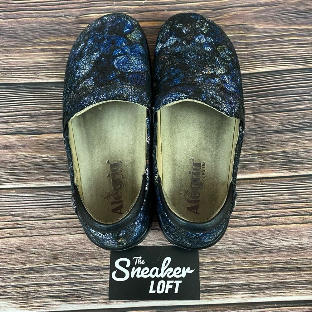 Alegria Keli Womens Print Clogs - Picture 7 of 8